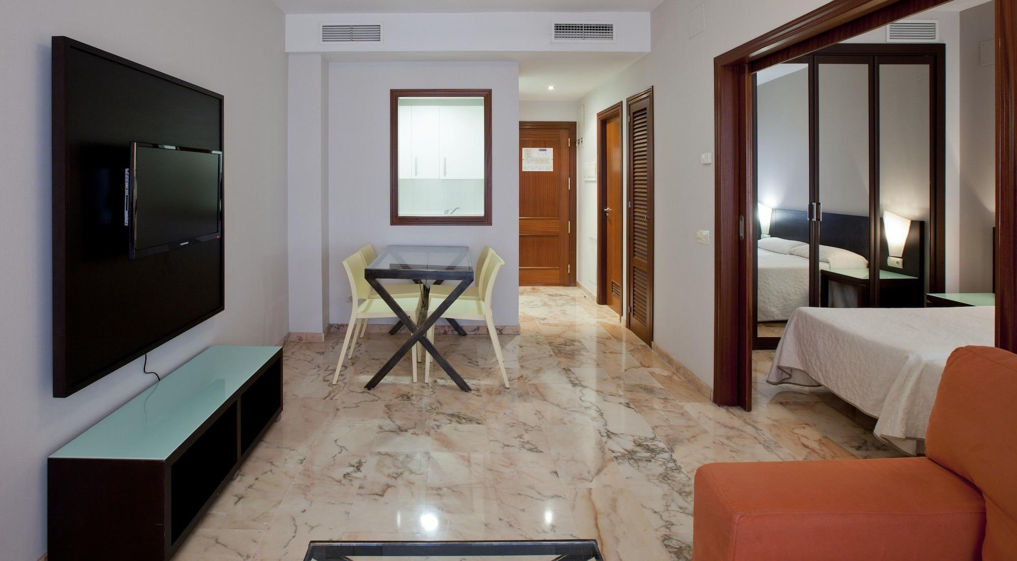 Apartamentos Vertice Bib Rambla Sevilla Dış mekan fotoğraf